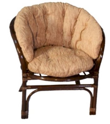Кресло Багама с полными подушками (Радуга)